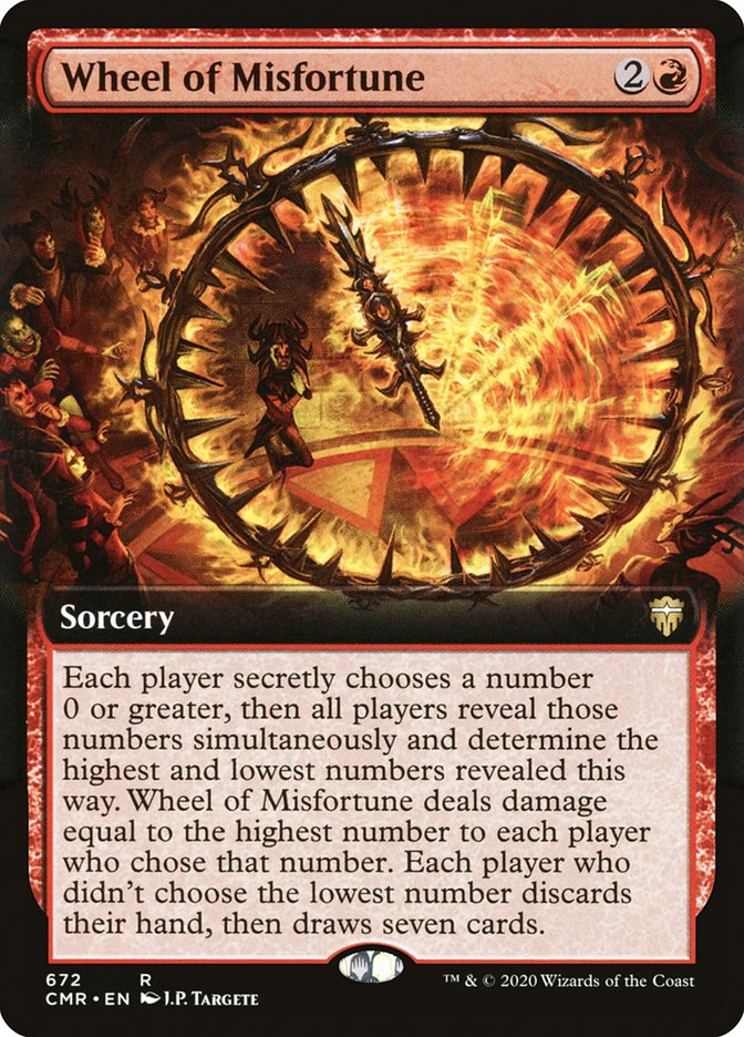 Wheel of Misfortune (Extended Art) [Commander Legends] | Galaxy Games LLC