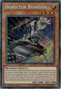 Inspector Boarder [EXFO-EN035] Secret Rare | Galaxy Games LLC