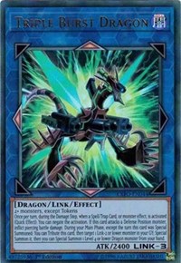 Triple Burst Dragon [EXFO-EN044] Ultra Rare | Galaxy Games LLC