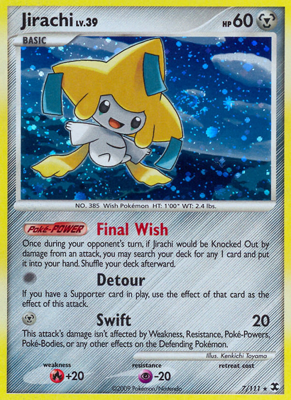 Jirachi (7/111) [Platinum: Rising Rivals] | Galaxy Games LLC