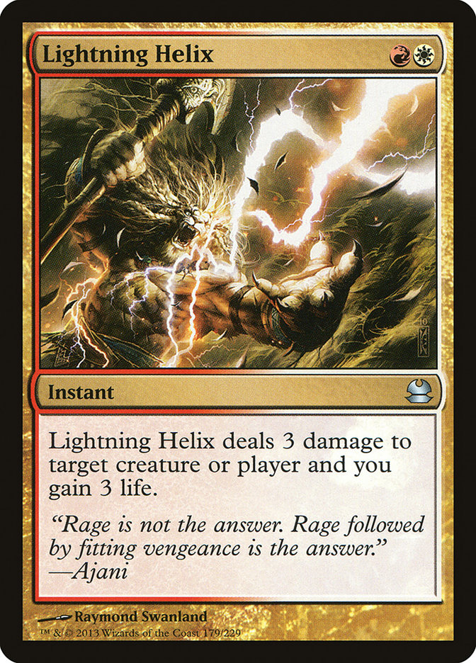 Lightning Helix [Modern Masters] | Galaxy Games LLC