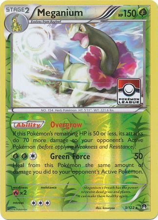 Meganium (3/122) (League Promo) [XY: BREAKpoint] | Galaxy Games LLC