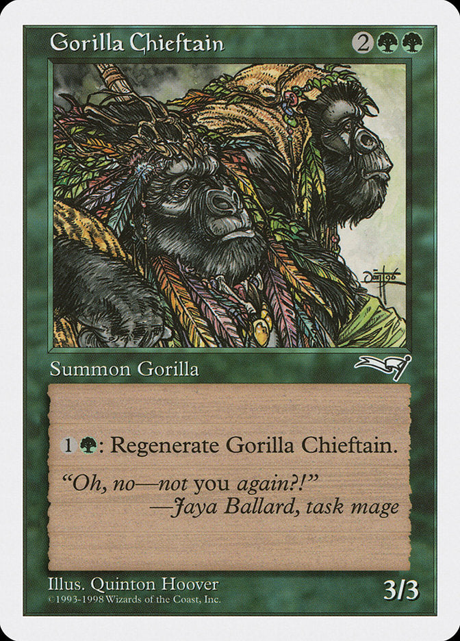 Gorilla Chieftain [Anthologies] | Galaxy Games LLC