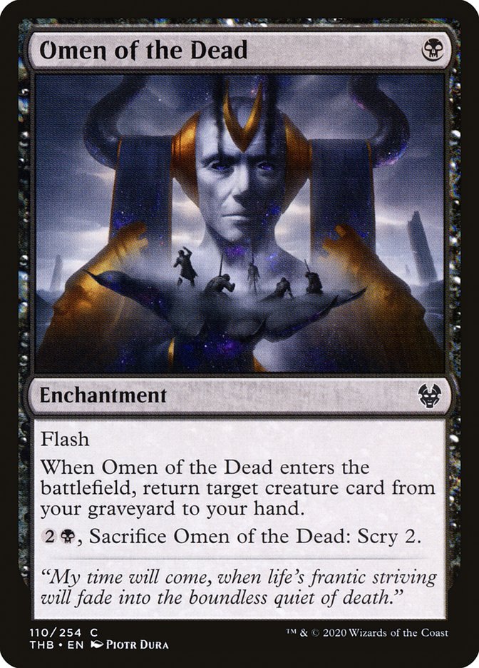 Omen of the Dead [Theros Beyond Death] | Galaxy Games LLC