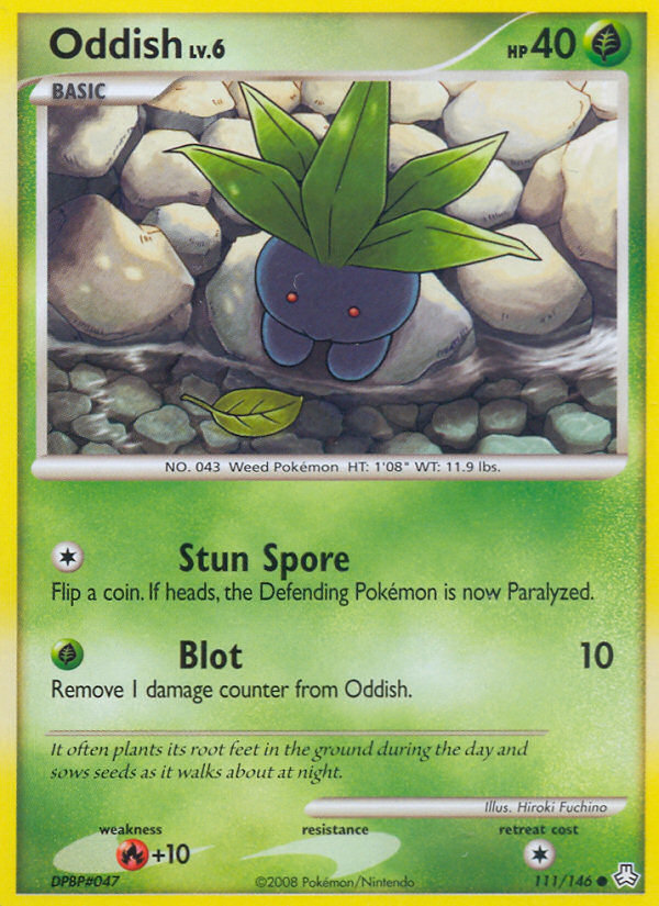 Oddish (111/146) [Diamond & Pearl: Legends Awakened] | Galaxy Games LLC