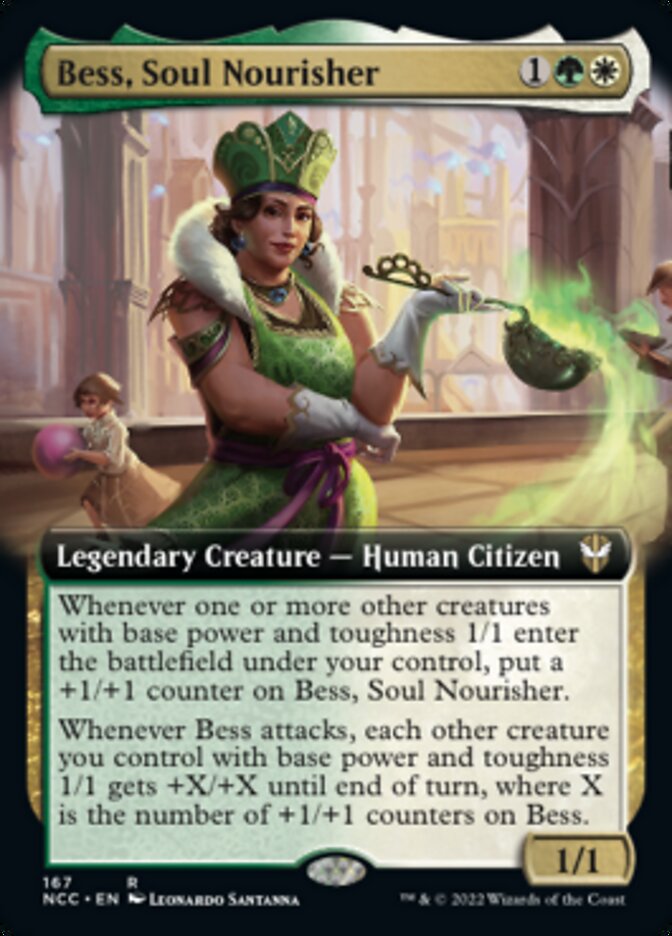 Bess, Soul Nourisher (Extended Art) [Streets of New Capenna Commander] | Galaxy Games LLC