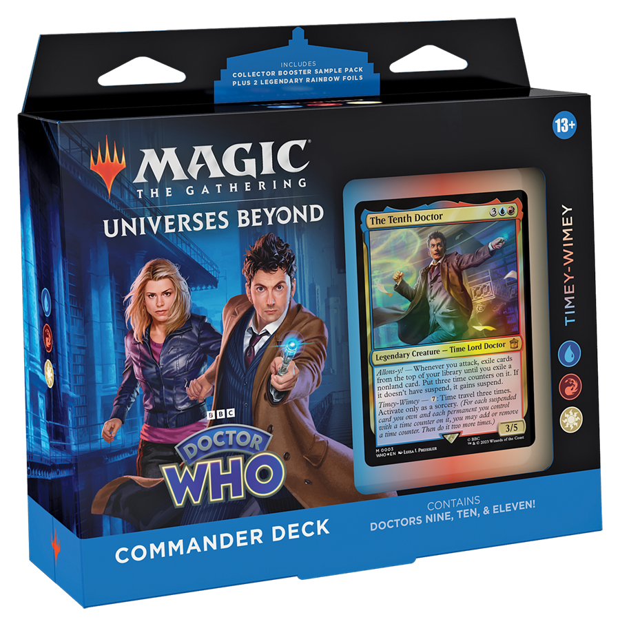 Doctor Who - Commander Deck (Timey-Wimey) | Galaxy Games LLC