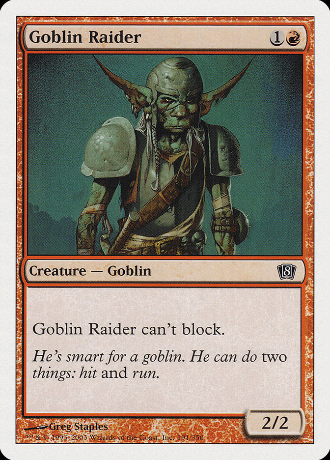 Goblin Raider [Eighth Edition] | Galaxy Games LLC