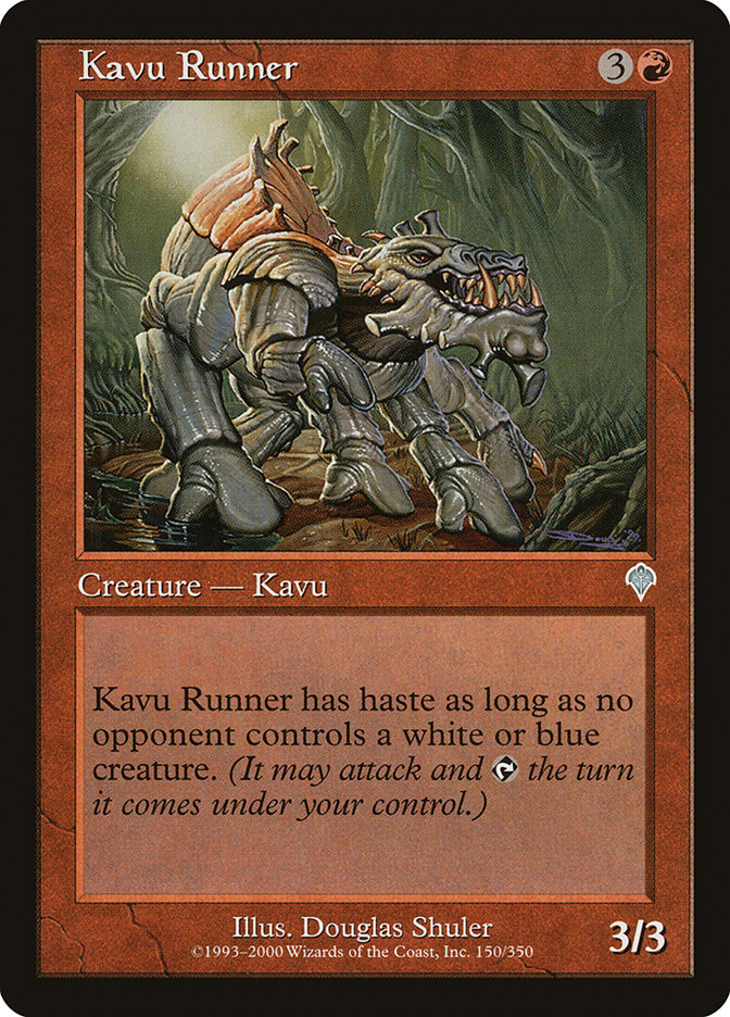 Kavu Runner [Invasion] | Galaxy Games LLC