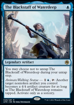 The Blackstaff of Waterdeep (Promo Pack) [Dungeons & Dragons: Adventures in the Forgotten Realms Promos] | Galaxy Games LLC
