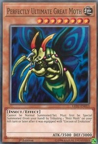 Perfectly Ultimate Great Moth [LED2-EN013] Common | Galaxy Games LLC