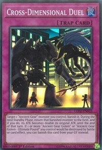 Cross-Dimensional Duel [LED2-EN033] Super Rare | Galaxy Games LLC