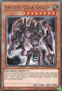 Ancient Gear Golem [LED2-EN034] Common | Galaxy Games LLC