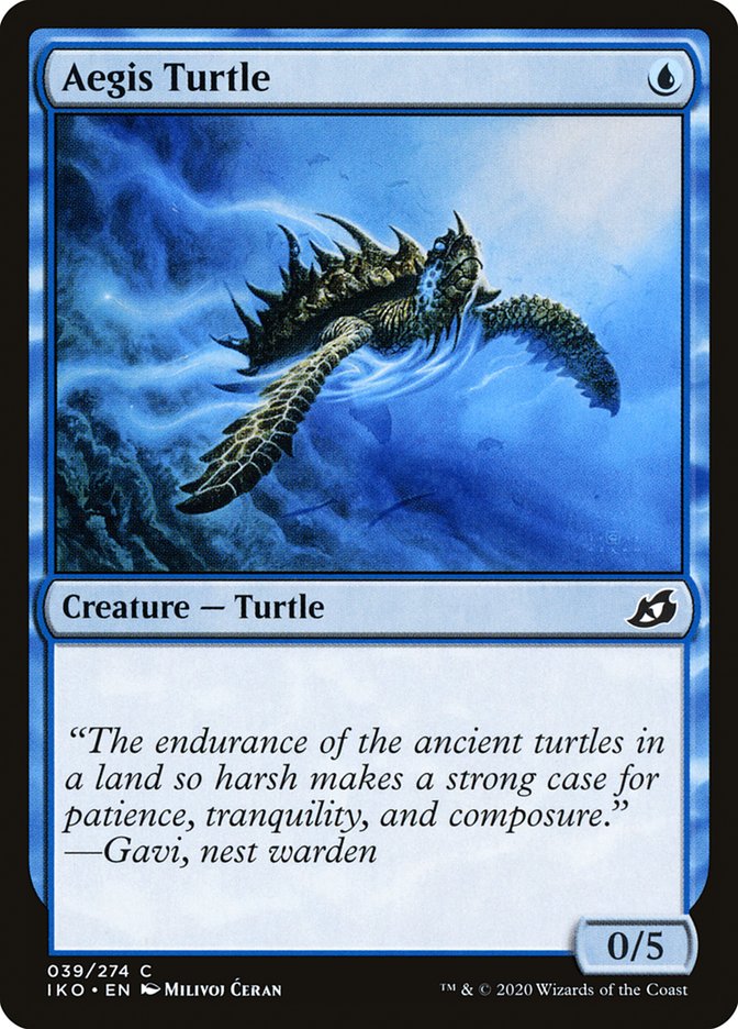 Aegis Turtle [Ikoria: Lair of Behemoths] | Galaxy Games LLC