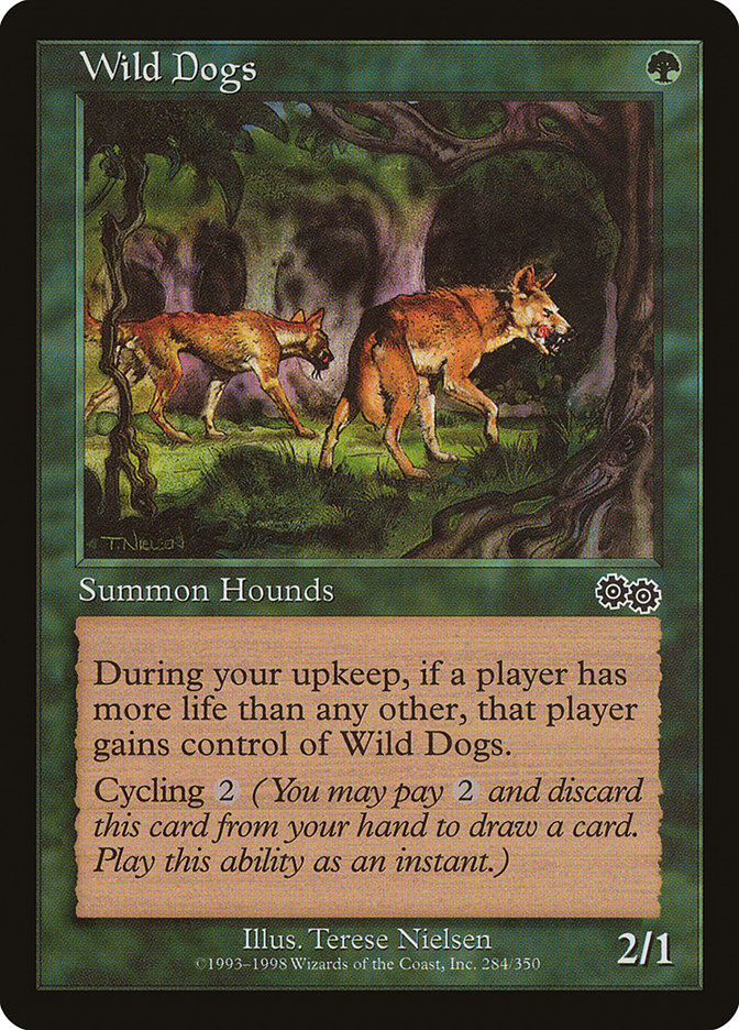 Wild Dogs [Urza's Saga] | Galaxy Games LLC