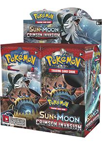 POKÉMON TCG Sun & Moon Crimson Invasion Booster Box | Galaxy Games LLC