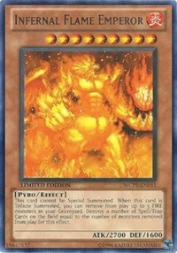 Infernal Flame Emperor [WCPP-EN011] Rare | Galaxy Games LLC