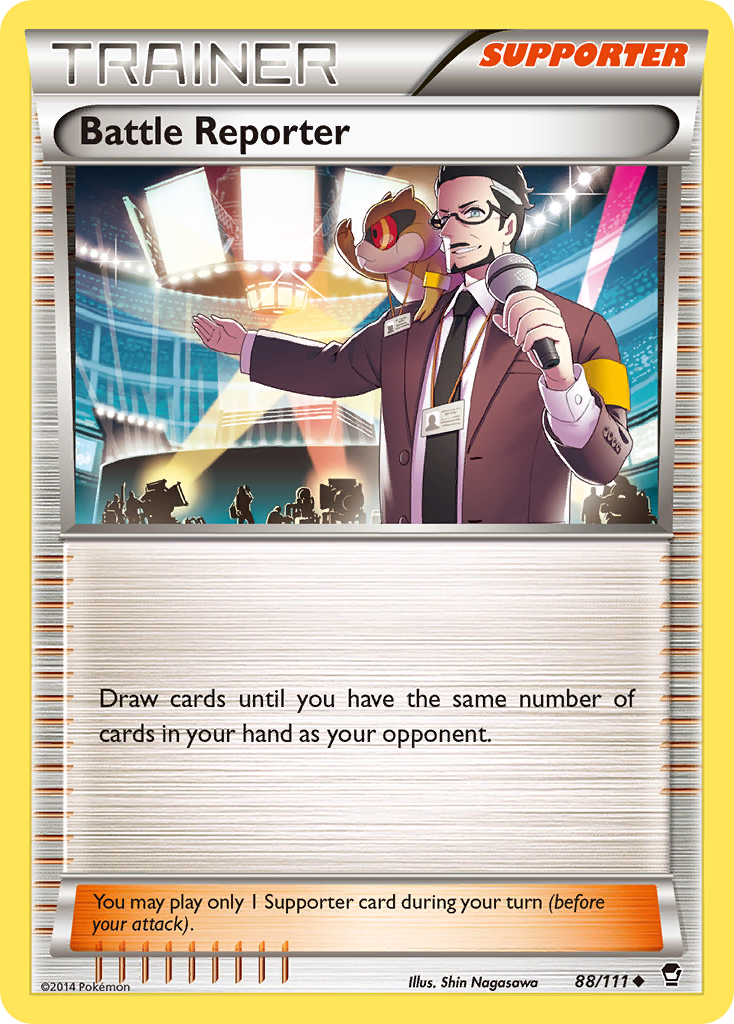 Battle Reporter (88/111) [XY: Furious Fists] | Galaxy Games LLC