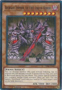 Archfiend Emperor, the First Lord of Horror [SR06-EN007] Common | Galaxy Games LLC