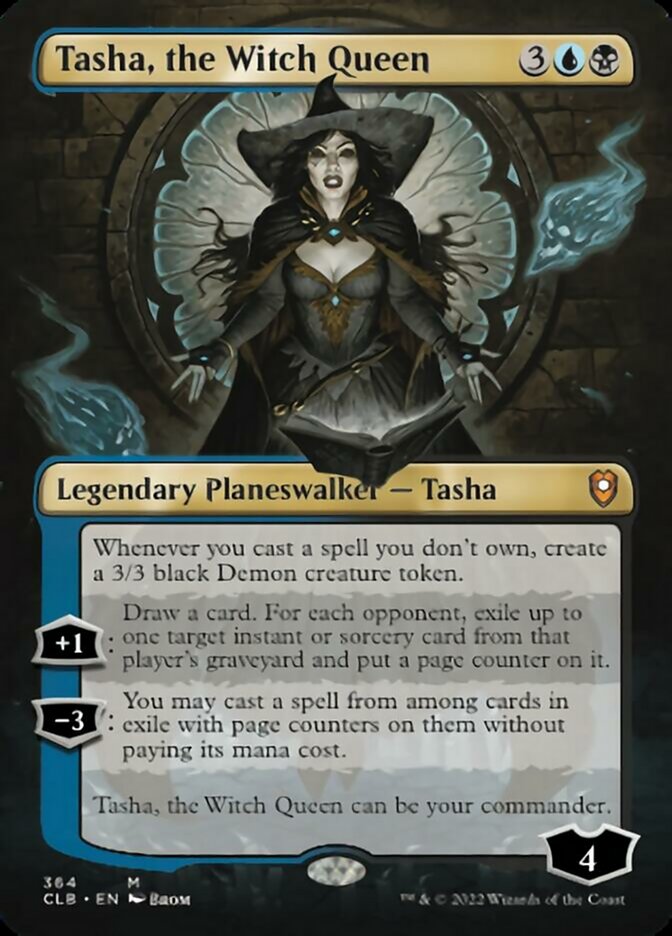 Tasha, the Witch Queen (Borderless) [Commander Legends: Battle for Baldur's Gate] | Galaxy Games LLC