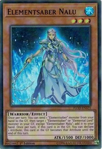 Elementsaber Nalu [FLOD-EN021] Super Rare | Galaxy Games LLC