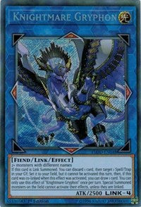 Knightmare Gryphon [FLOD-EN048] Secret Rare | Galaxy Games LLC