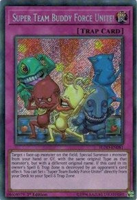 Super Team Buddy Force Unite! [FLOD-EN081] Secret Rare | Galaxy Games LLC