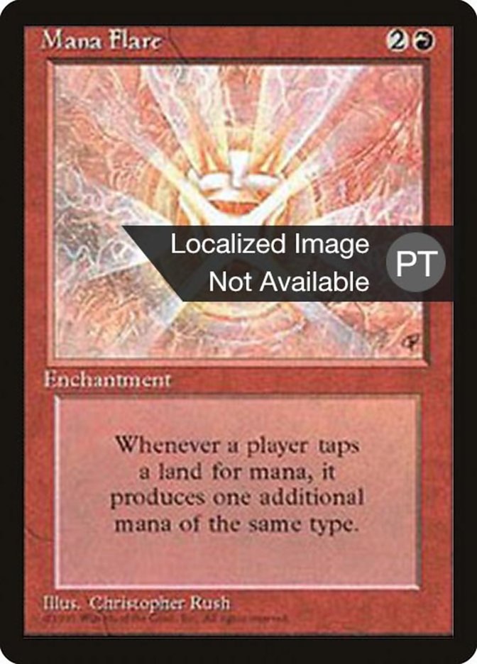 Mana Flare [Fourth Edition (Foreign Black Border)] | Galaxy Games LLC