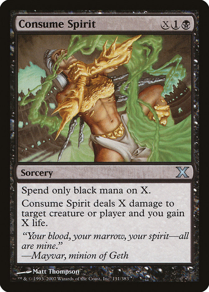 Consume Spirit [Tenth Edition] | Galaxy Games LLC