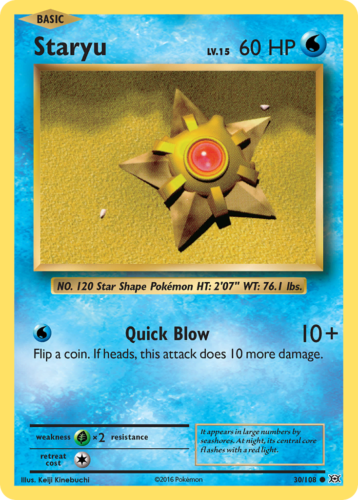 Staryu (30/108) [XY: Evolutions] | Galaxy Games LLC