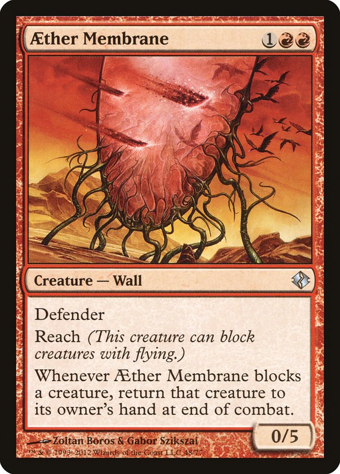 Aether Membrane [Duel Decks: Venser vs. Koth] | Galaxy Games LLC