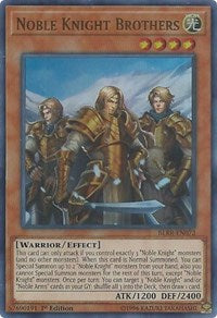 Noble Knight Brothers [BLRR-EN072] Ultra Rare | Galaxy Games LLC