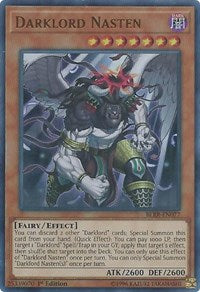 Darklord Nasten [BLRR-EN077] Ultra Rare | Galaxy Games LLC