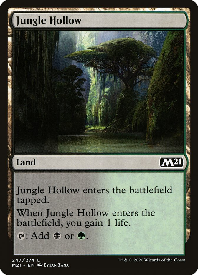 Jungle Hollow [Core Set 2021] | Galaxy Games LLC