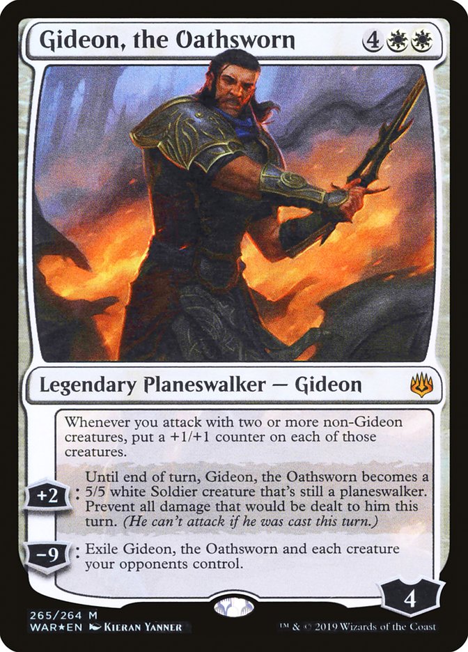 Gideon, the Oathsworn [War of the Spark] | Galaxy Games LLC