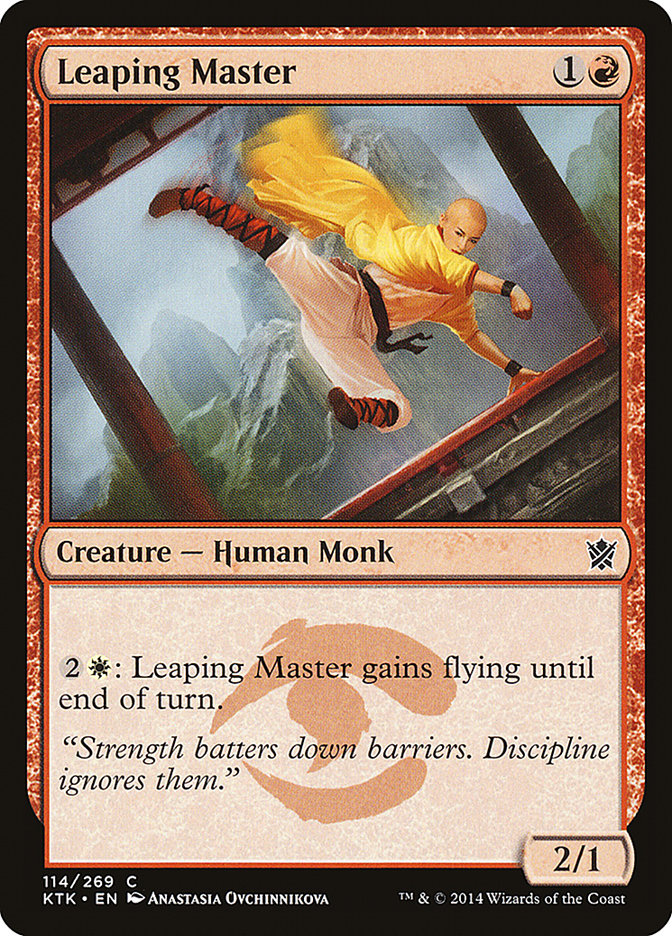 Leaping Master [Khans of Tarkir] | Galaxy Games LLC