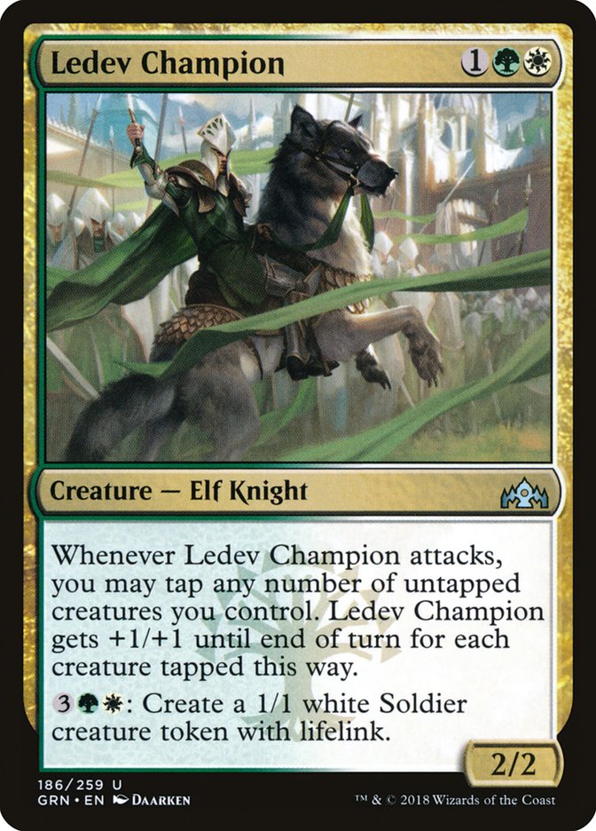 Ledev Champion [Guilds of Ravnica] | Galaxy Games LLC