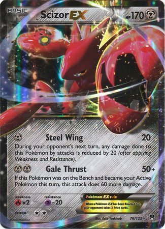 Scizor EX (76/122) (Jumbo Card) [XY: BREAKpoint] | Galaxy Games LLC