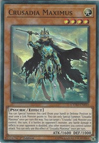 Crusadia Maximus [CYHO-EN010] Super Rare | Galaxy Games LLC