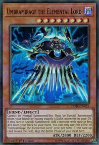 Umbramirage the Elemental Lord [CYHO-EN019] Super Rare | Galaxy Games LLC