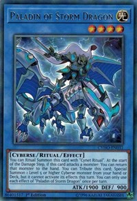 Paladin of Storm Dragon [CYHO-EN031] Rare | Galaxy Games LLC