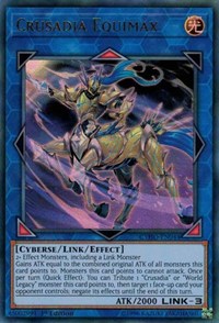 Crusadia Equimax [CYHO-EN044] Ultra Rare | Galaxy Games LLC