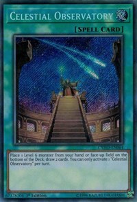 Celestial Observatory [CYHO-EN064] Secret Rare | Galaxy Games LLC