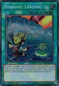 Pinpoint Landing [CYHO-EN081] Secret Rare | Galaxy Games LLC