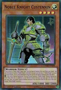 Noble Knight Custennin [CYHO-EN088] Super Rare | Galaxy Games LLC