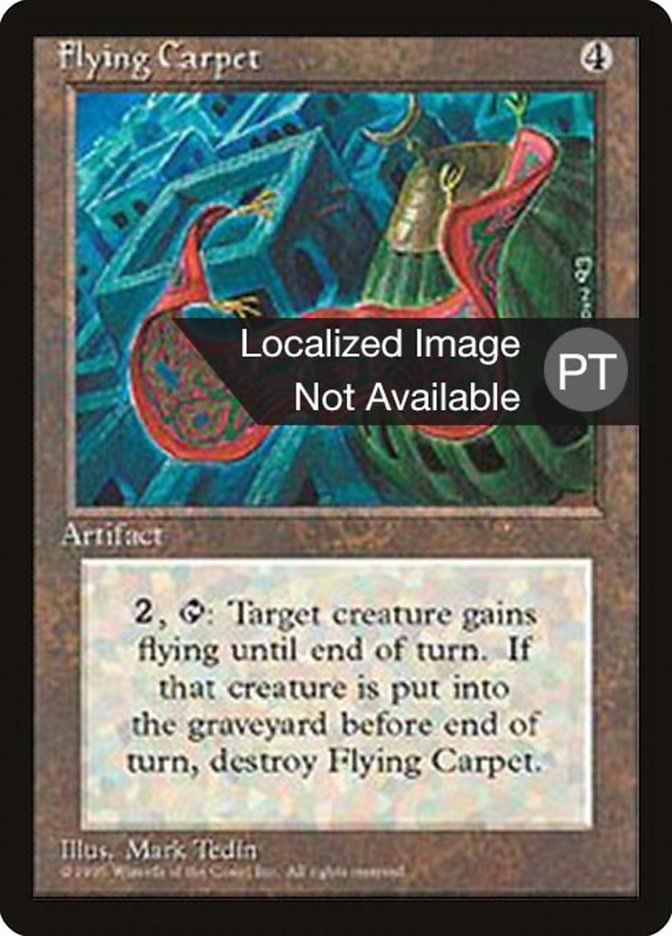 Flying Carpet [Fourth Edition (Foreign Black Border)] | Galaxy Games LLC