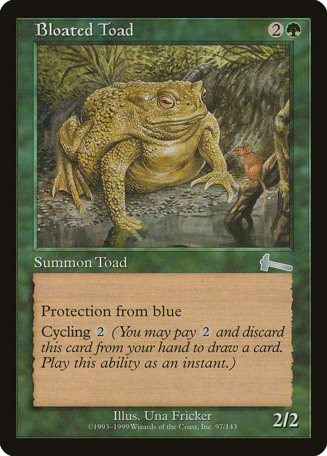 Bloated Toad [Urza's Legacy] | Galaxy Games LLC