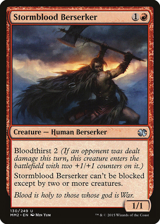 Stormblood Berserker [Modern Masters 2015] | Galaxy Games LLC