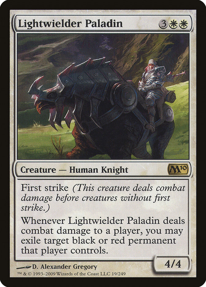 Lightwielder Paladin [Magic 2010] | Galaxy Games LLC