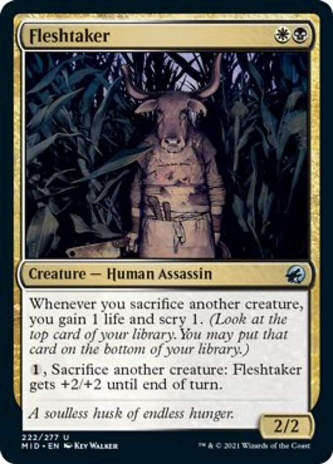 Fleshtaker [Innistrad: Midnight Hunt] | Galaxy Games LLC